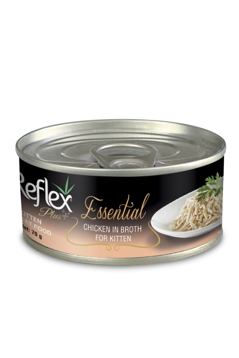 Reflex Plus Tavuklu Yavru Kedi Konservesi
