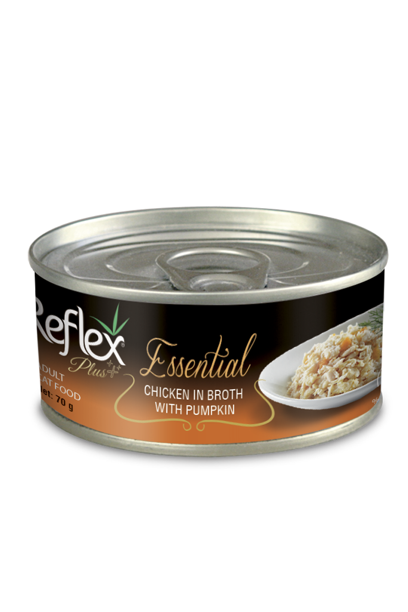 Reflex Plus Tavuklu ve Balkabaklı Yetişkin Kedi Konservesi