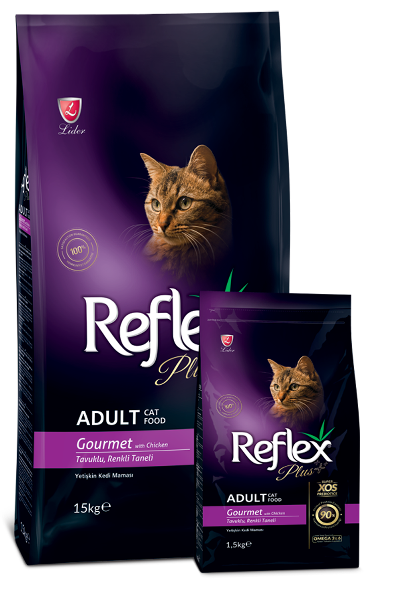 Reflex Plus Gourmet Tavuklu Yetişkin Kedi Maması