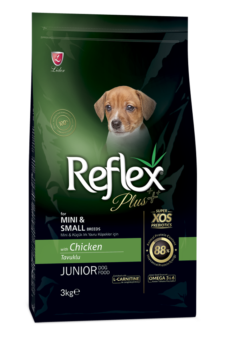 Reflex Plus Tavuklu Mini ve Küçük Irk Yavru Köpek Maması