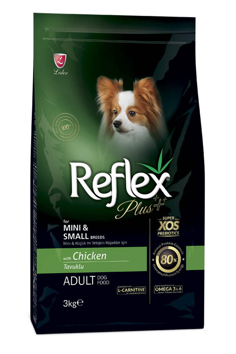 Reflex Plus Tavuklu Mini ve Küçük Irk Yetişkin Köpek Maması