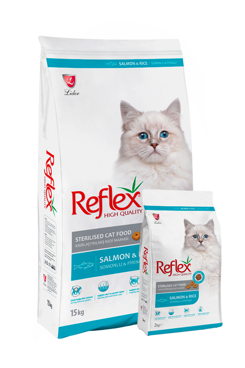 Reflex Somonlu Ve Pirinçli Kısırlaştırılmış Yetişkin Kedi Maması