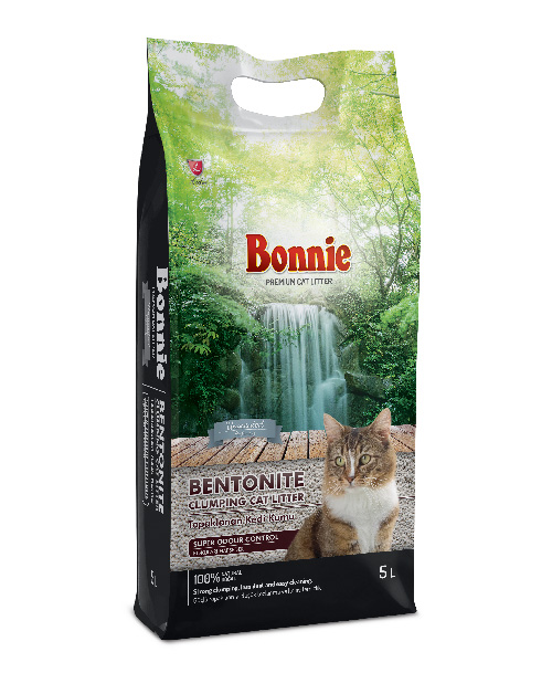 Bonnie Parfümsüz Bentonit Kedi Kumu