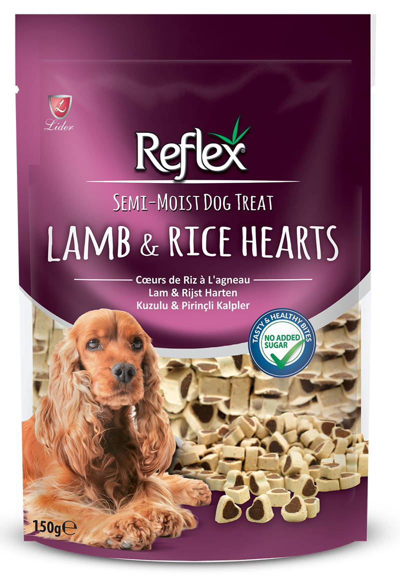 Reflex Semi - Moist Kuzulu & Pirinçli Kalpler Ödül Maması