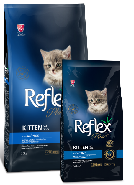 Reflex Plus Somonlu Yavru Kedi Maması