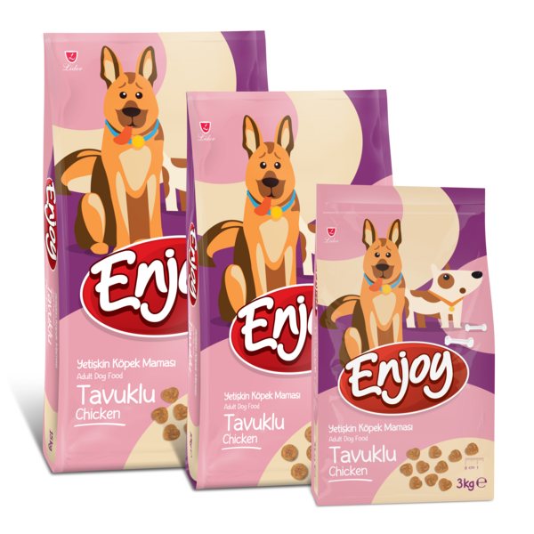 Enjoy Tavuklu Yetişkin Köpek Maması