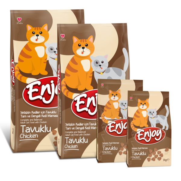Enjoy Tavuklu Yetişkin Kedi Maması