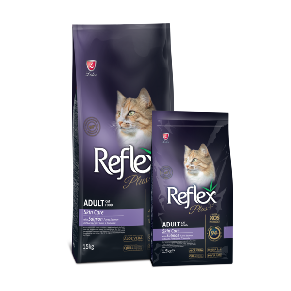 Reflex Plus Skin Care Somonlu Yetişkin Kedi Maması