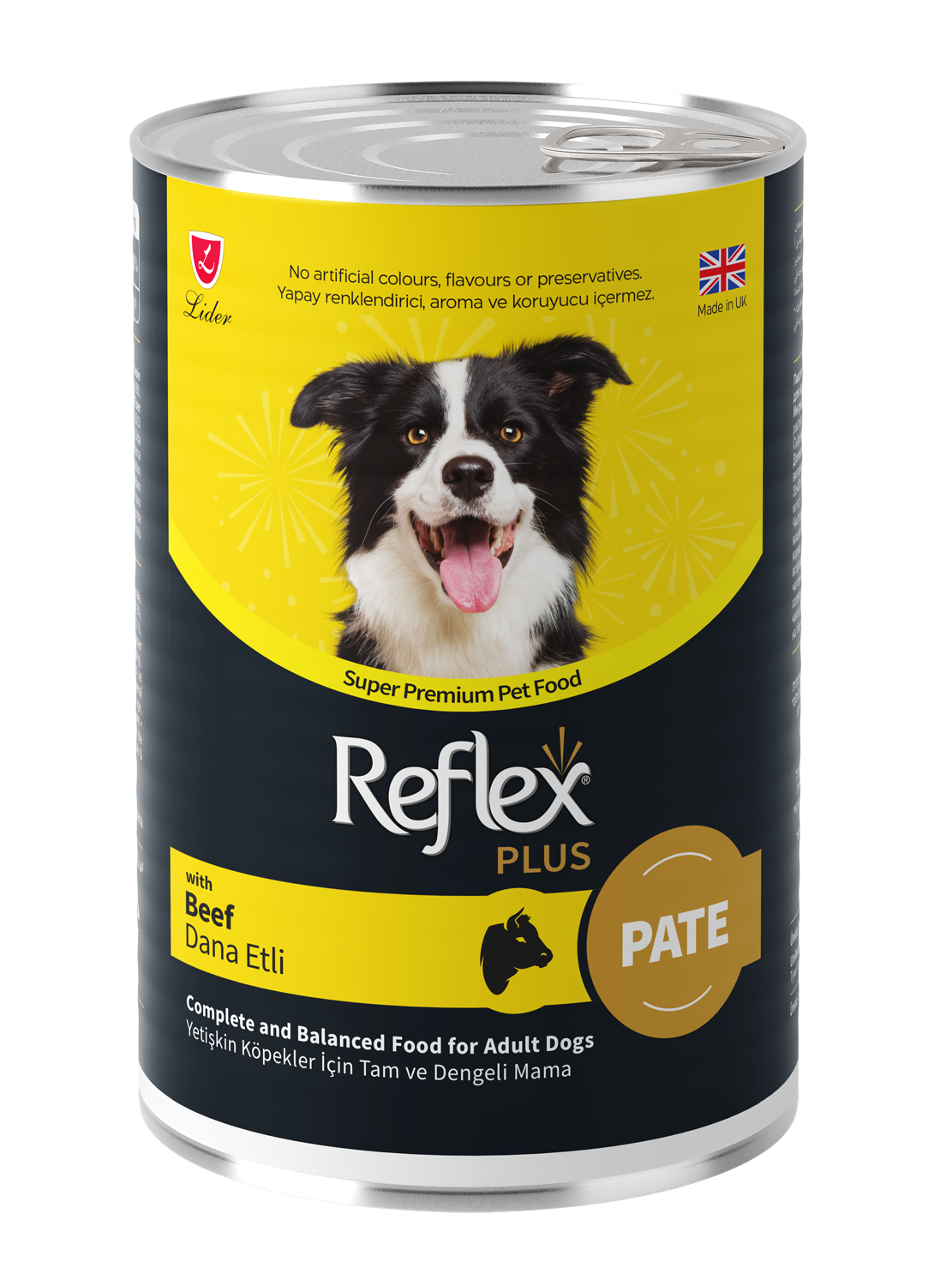 Reflex Plus Pate Dana Etli Yetişkin Köpek Maması
