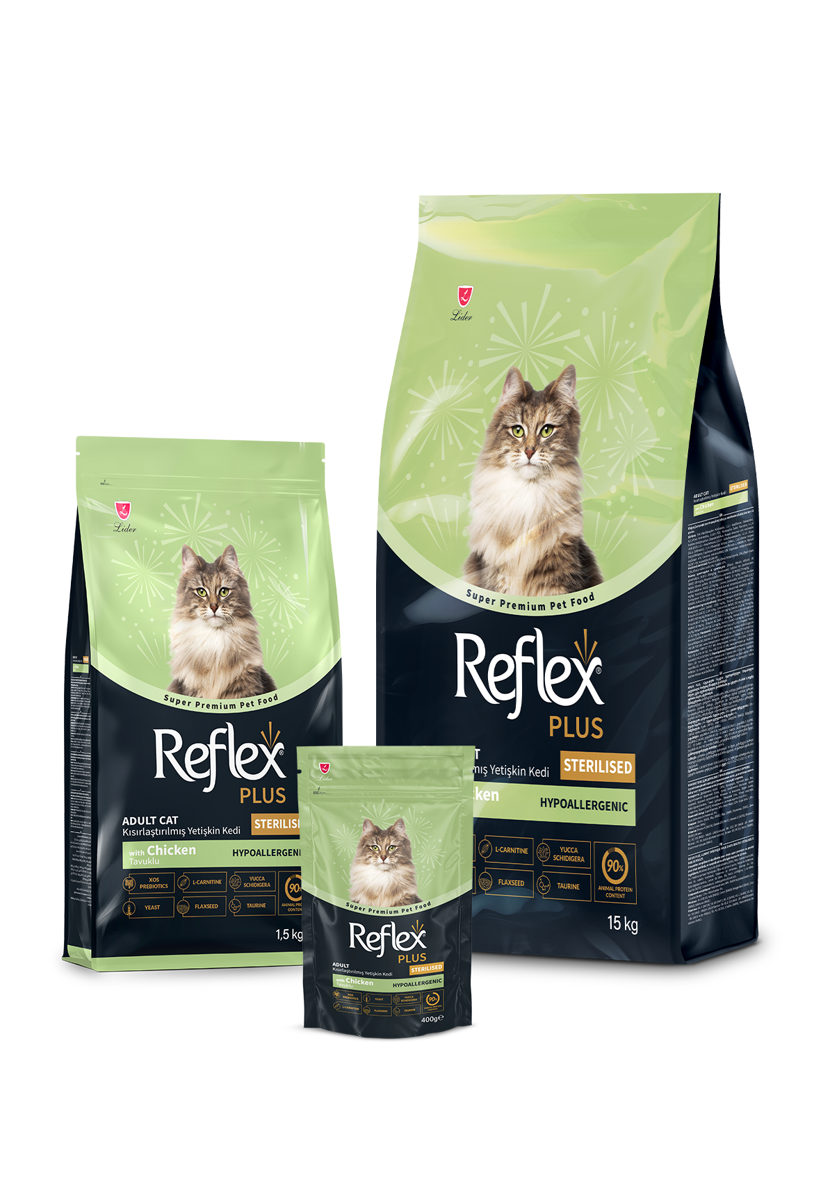 Reflex Plus Tavuklu Kısırlaştırılmış Yetişkin Kedi Maması