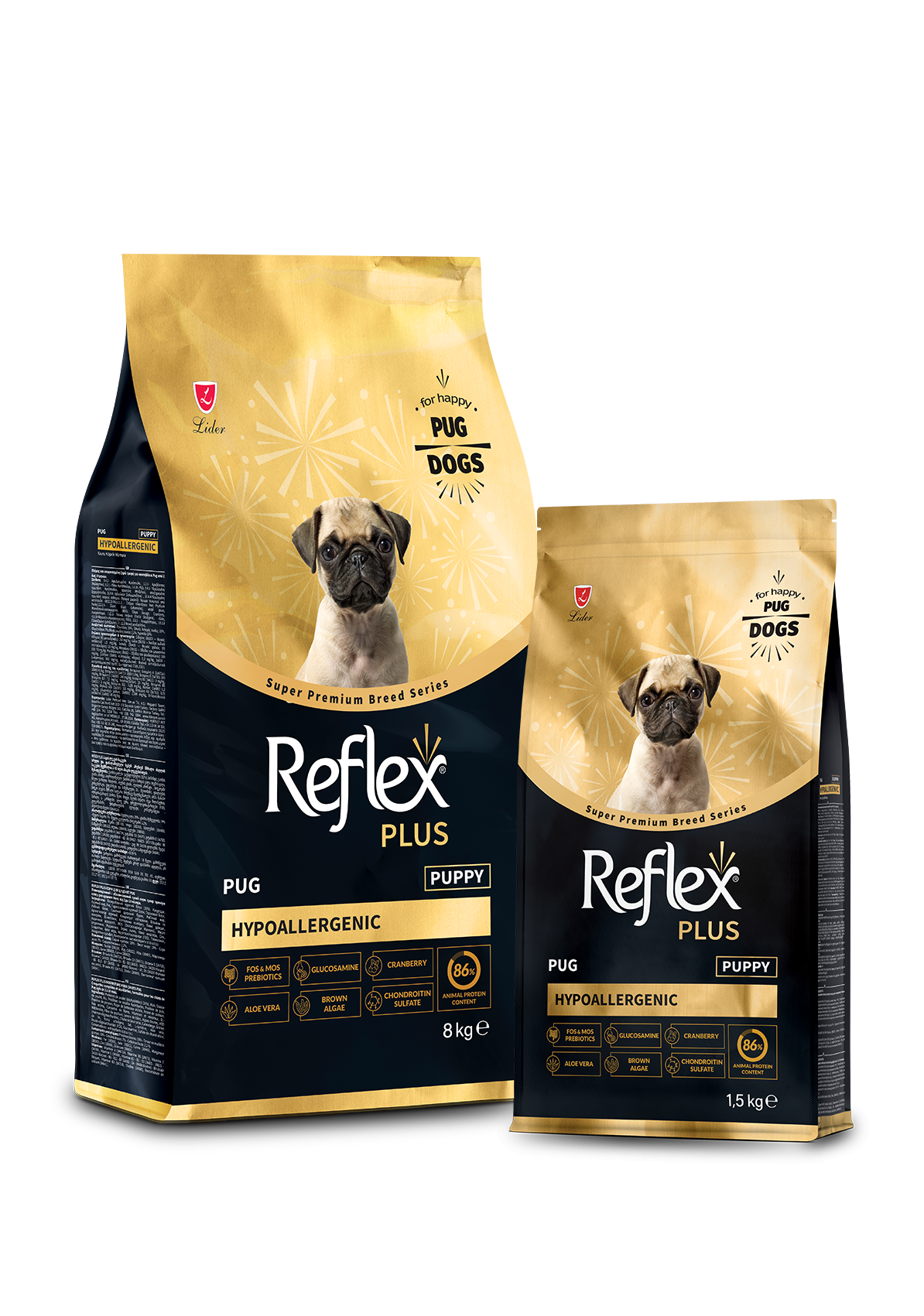 Reflex Plus Pug Yavru Köpek Maması