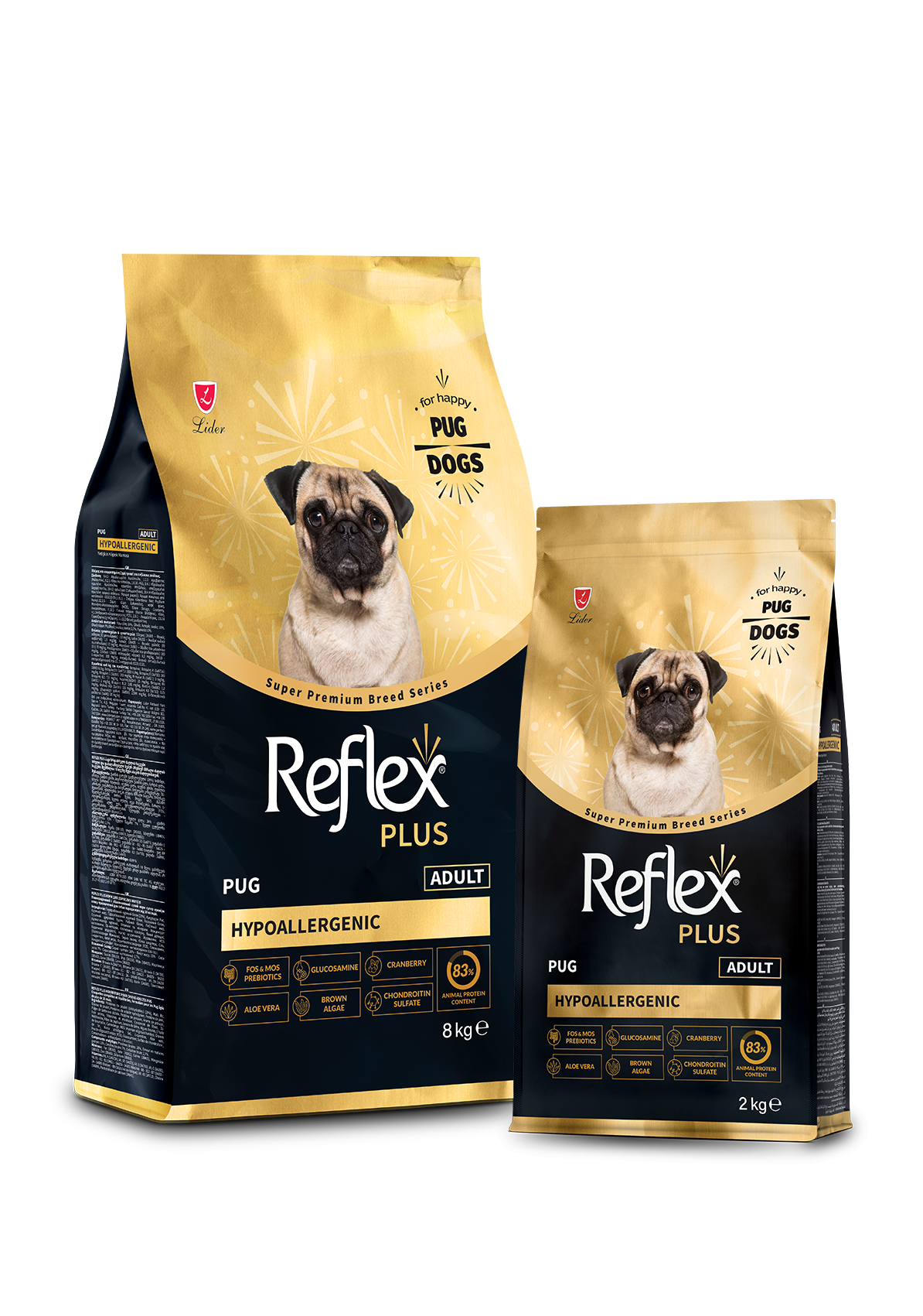 Reflex Plus Pug Yetişkin Köpek Maması